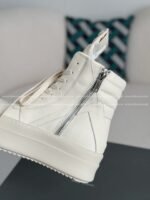 RICK OWENS/RO GEOBASKETHIGH-TOP FASHION PLIMSOLLS - Image 6