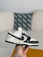 LOUIS VUITTON x Nike Dunk Casual Sneakers - Image 9