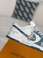 LOUIS VUITTON x Nike Dunk Casual Sneakers - Image 9