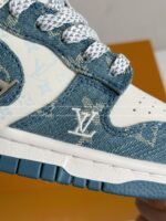 LOUIS VUITTON x Nike Dunk Casual Sneakers - Image 5