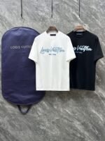 Louis Vuitton 2025 Spring/Summer New Round Neck T-Shirt - Image 4