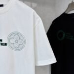 LV 2025 Spring/Summer new short-sleeved round neck T-shirt - Image 6