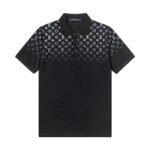 LV Louis Vuitton 2025 new gradient lapel POLO shirt