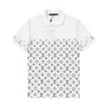 LV Louis Vuitton 2025 new gradient lapel POLO shirt