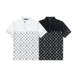LV Louis Vuitton 2025 new gradient lapel POLO shirt - Image 4