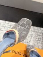 Takashi Murakami x LOUIS VUITTON 25/6AM square toe open toe high heels Heel height: 7.6cm - Image 10