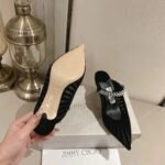 JIMMY CHOO 2025 Pointed High Heel Sandals Heel Height: 8.5cm - Image 9