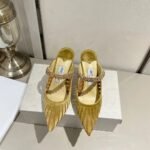 JIMMY CHOO 2025 Pointed High Heel Sandals Heel Height: 8.5cm - Image 11