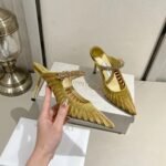 JIMMY CHOO 2025 Pointed High Heel Sandals Heel Height: 8.5cm