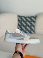 LOUIS VUITTON xJordan Air Jordan 1 casual Sneakers - Image 11