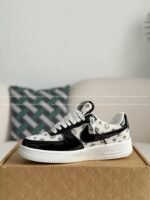 Louis Vuitton x Nike Air Force 1 Sneakers - Image 11