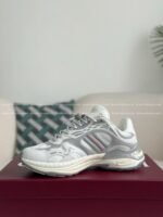 Gucci Mesh Leather Casual Sneakers - Image 12