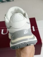 Gucci Mesh Leather Casual Sneakers - Image 4