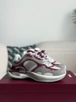 Gucci Mesh Leather Casual Sneakers