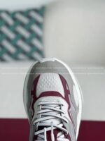 Gucci Mesh Leather Casual Sneakers - Image 9