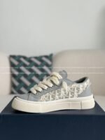 Dior B33 Leather Sneakers - Image 11