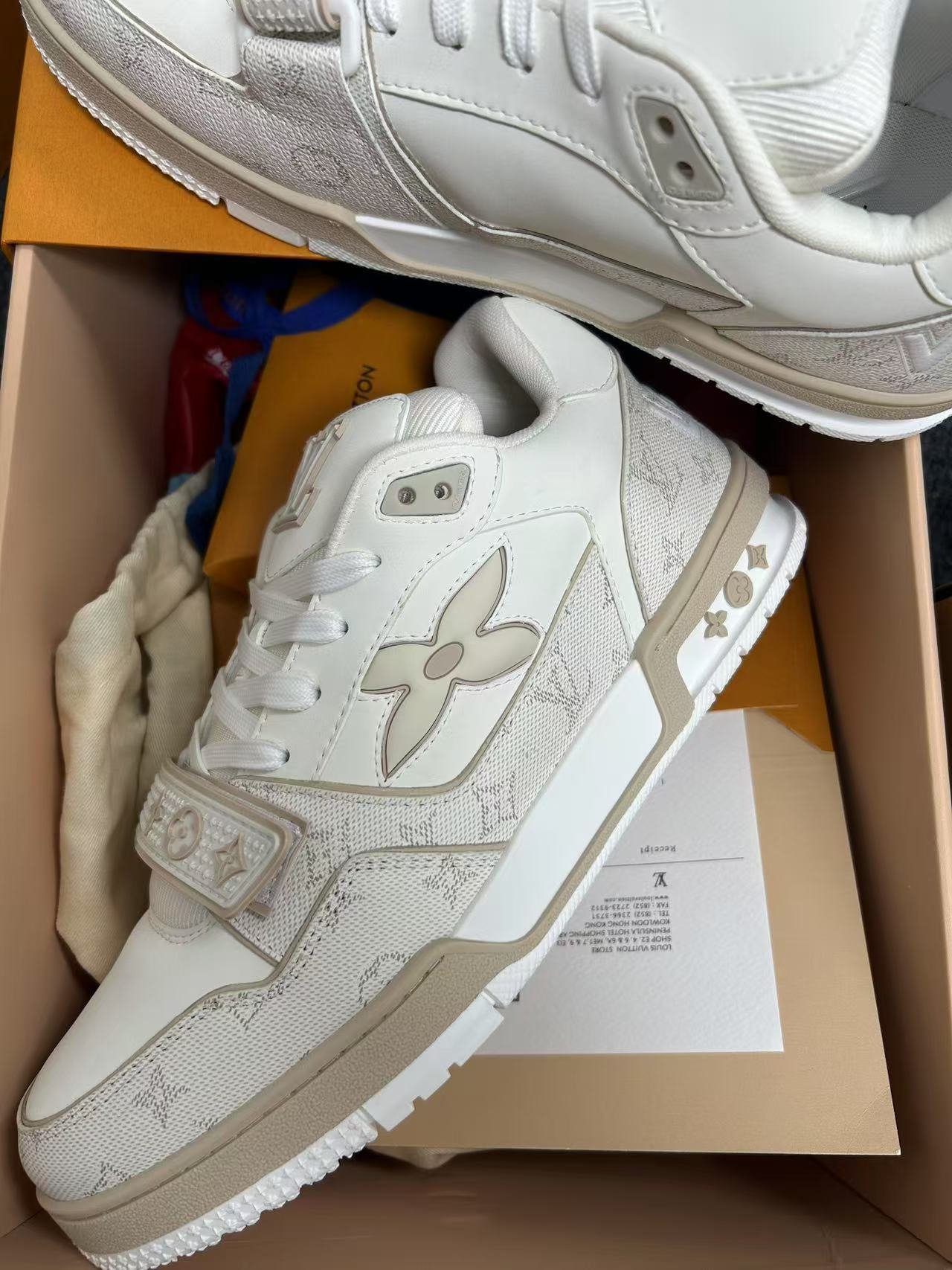 LOUIS VUITTON TRAINER SNEAKERS photo review