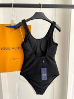 Lv Louis Vuitton new wave pattern one-piece swimsuit - Image 4