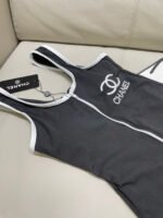 Chanel second-hand one-piece swimsuit with chest pads - Image 10