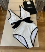Chane second-hand one-piece swimsuit with chest - Image 4