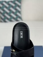 Dior Aqua Faux Suede Slippers - Image 3