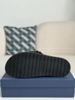 Dior Aqua Faux Suede slippers - Image 7