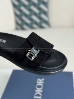 Dior Aqua Faux Suede slippers - Image 5