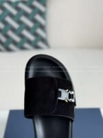 Dior Aqua Faux Suede slippers - Image 3