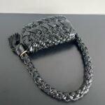 BOTTECA VENETA Kalimero Citta imported cowhide pure hand-woven bag - Image 9