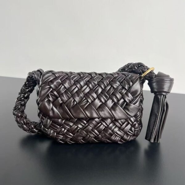 BOTTECA VENETA Kalimero Citta imported cowhide pure hand-woven bag