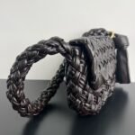 BOTTECA VENETA Kalimero Citta imported cowhide pure hand-woven bag - Image 4