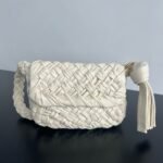 BOTTECA VENETA Kalimero Citta imported cowhide pure hand-woven bag