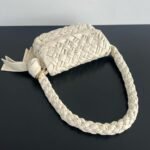 BOTTECA VENETA Kalimero Citta imported cowhide pure hand-woven bag - Image 3