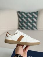 Dior B01 Leather Sneakers - Image 8