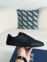 Dior B01 Leather Sneakers - Image 8