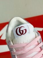 Jordan 1 x Gucci Hand-SetRhinestones Low Sneakers - Image 4