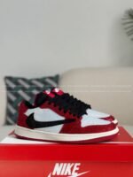 Jordan 1 Hand-Set Rhinestones Low Sneakers