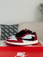 Jordan 1 Hand-Set Rhinestones Low Sneakers - Image 11