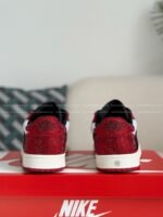 Jordan 1 Hand-Set Rhinestones Low Sneakers - Image 10