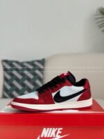 Jordan 1 Hand-Set Rhinestones Low Sneakers - Image 9