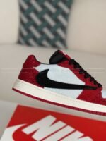 Jordan 1 Hand-Set Rhinestones Low Sneakers - Image 6