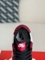 Jordan 1 Hand-Set Rhinestones Low Sneakers - Image 5