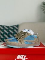 Jordan 1 Hand-Set Rhinestones Low Sneakers - Image 3