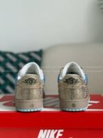 Jordan 1 Hand-Set Rhinestones Low Sneakers - Image 4