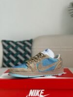 Jordan 1 Hand-Set Rhinestones Low Sneakers - Image 11