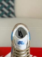 Jordan 1 Hand-Set Rhinestones Low Sneakers - Image 7