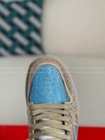 Jordan 1 Hand-Set Rhinestones Low Sneakers - Image 6