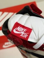 Jordan 1 Off-white Hand-Set Rhinestones High Sneakers - Image 5