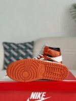 Jordan 1 Off-white Hand-Set Rhinestones High Sneakers - Image 11