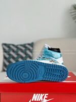 Jordan 1 off-white Hand-Set Rhinestones High Sneakers - Image 11